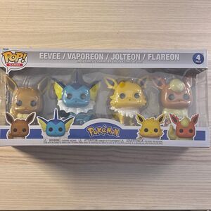 Pokemon Eeveelutions 4 pack Funko Pop Set